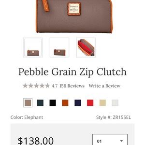 Dooney & Bourke Clutch Wallet NWT